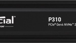 SSD|CRUCIAL|P310|1TB|M.2|PCIe Gen4|NVMe|3D NAND|Write speed 6000 MBytes/sec|Read speed 7100 MBytes/sec|TBW 220 TB|CT1000P310SSD5