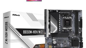 Mainboard|ASROCK|AMD B650|SAM5|Micro-ATX|Memory DDR5|Memory slots 2|1xPCI-Express 4.0 1x|2xPCI-Express 4.0 16x|1xM.2|1xHDMI|1xDisplayPort|1xAudio-In|1xAudio-Out|1xMicrophone|4xUSB 2.0|2xUSB 3.2|1xUSB-C|1xRJ45|B650M-HDV/M.2