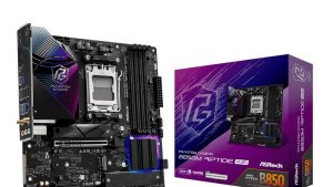 Mainboard|ASROCK|AMD B850|SAM5|Micro-ATX|Memory DDR5|Memory slots 4|1xHDMI|1xDisplayPort|1xAudio-In|1xAudio-Out|1xMicrophone|4xUSB 2.0|3xUSB 3.2|1xUSB-C|1xRJ45|B850MRIPTIDEWIFI