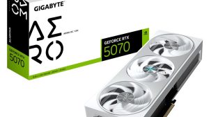 Graphics Card|GIGABYTE|NVIDIA GeForce RTX 5070|12 GB|GDDR7|192 bit|PCIE 5.0 16x|GPU 2625 MHz|Triple slot Fansink|1xHDMI|3xDisplayPort|GV-N5070AEROOC-12GD