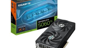 Graphics Card|GIGABYTE|NVIDIA GeForce RTX 5060 Ti|16 GB|GDDR7|128 bit|PCIE 5.0 16x|GPU 2617 MHz|Dual Slot Fansink|1xHDMI|3xDisplayPort|GV-N506TEAGLEOC-16GD1.0