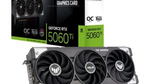 Graphics Card|ASUS|NVIDIA GeForce RTX 5060 Ti|16 GB|GDDR7|128 bit|PCIE 5.0 16x|Triple slot Fansink|1xHDMI|3xDisplayPort|TUF-RTX5060TI-O16GGAMING