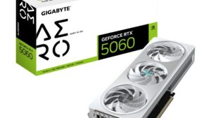 Graphics Card|GIGABYTE|NVIDIA GeForce RTX 5060|8 GB|GDDR7|128 bit|PCIE 5.0 16x|GPU 2595 MHz|1xHDMI|3xDisplayPort|GV-N5060AEROOC-8GD