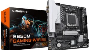Mainboard|GIGABYTE|AMD B650|SAM5|Micro-ATX|Memory DDR5|Memory slots 2|1xPCI-Express 3.0 1x|1xPCI-Express 4.0 16x|1xM.2|1xHDMI|4xUSB 2.0|2xUSB 3.1|1xPS/2|1xRJ45|3xAudio port|B650MGAMINGWIFI6E1.2