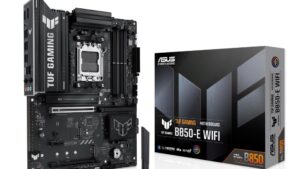 Mainboard|ASUS|AMD B850|SAM5|Micro-ATX|Memory DDR5|Memory slots 4|1xPCI-Express 4.0 1x|1xPCI-Express 4.0 16x|1xPCI-Express 5.0 16x|3xM.2|1xHDMI|2xDisplayPort|4xUSB 2.0|2xUSB 3.2|2xUSB-C|1xPS/2|1xRJ45|3xAudio port|TUFGAMINGB850M-EWIFI