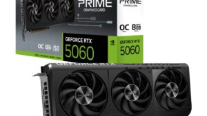 VGA PCIE16 RTX5060 8GB GDDR7/PRIME-RTX5060-O8G ASUS