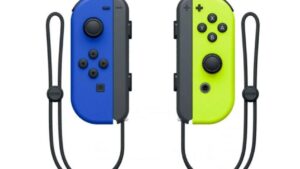 CONSOLE ACC CONTROLLER PAIR/JOY-CON BL/Y 212033 NINTENDO