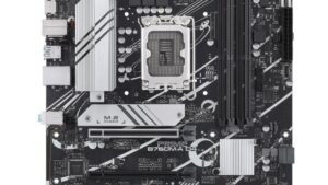 Mainboard|ASUS|Intel B760 Express|LGA1700|Micro-ATX|Memory DDR4|Memory slots 4|1xPCI-Express 4.0 16x|2xM.2|1xHDMI|1xDisplayPort|4xUSB 2.0|2xUSB 3.2|1xPS/2|1xRJ45|3xAudio port|PRIMEB760M-AD4-CSM