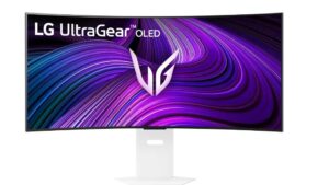Monitor|LG|39GX90SA-W|39"|Gaming/Curved/21 : 9|Swivel|Height adjustable|Tilt|Matte|Panel OLED|3440x1440|21:9|240Hz|0.03 ms|Speakers|Colour White|39GX90SA-W