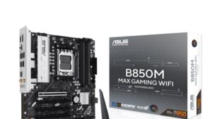 Mainboard|ASUS|AMD B850|SAM5|Micro-ATX|Memory DDR5|Memory slots 4|3xPCI-Express 4.0 16x|1xPCI-Express 5.0 16x|3xM.2|1xHDMI|1xDisplayPort|5xUSB 2.0|2xUSB 3.2|2xUSB-C|1xRJ45|3xAudio port|B850MMAXGAMINGWIFI