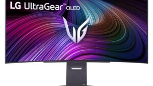 Monitor|LG|45GX90SA-B|45"|Gaming/Curved/21 : 9|Swivel|Height adjustable|Tilt|Panel OLED|3440x1440|21:9|240Hz|0.03 ms|Speakers|Colour Black|45GX90SA-B