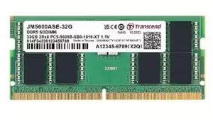 NB MEMORY 32GB DDR5-5600 SO/JM5600ASE-32G TRANSCEND
