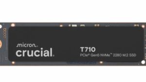 SSD|CRUCIAL|T710|4TB|M.2|PCIe Gen5|NVMe|Write speed 13800 MBytes/sec|Read speed 14500 MBytes/sec|TBW 2400 TB|CT4000T710SSD8