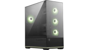 Case|MSI|MAG PANO 110R PZ|MidiTower|Case product features Transparent panel|Not included|Colour Black|MAGPANO110RPZ
