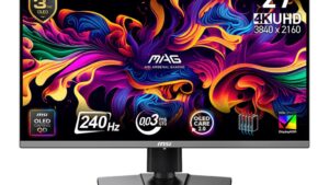 Monitor|MSI|26.5 "|3840 x 2160 pixels|4K Ultra HD|Native aspect ratio 16:9|QD-OLED|MAG272UPQD-OLEDX24