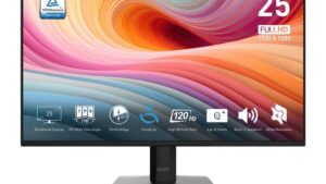 LCD Monitor|MSI|24.5"|Business|Matte|Panel IPS|1920x1080|16:9|120Hz|1 ms|Speakers|Colour Black|PROMP252E2