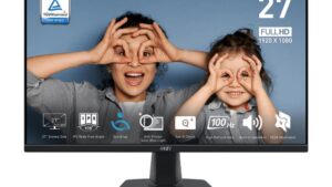 LCD Monitor|MSI|PRO MP275|27"|Business|Matte|Panel IPS|1920x1080|16:9|100Hz|4 ms|Speakers|Colour Black|PROMP275