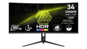 LCD Monitor|MSI|MAG 342CQR E2|34"|Gaming/Curved/21 : 9|Panel VA|3440x1440|21:9|180 ??|1 ms|MAG342CQRE2