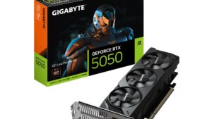 Graphics Card|GIGABYTE|NVIDIA GeForce RTX 5050|8 GB|GDDR6|128 bit|PCIE 5.0 16x|GPU 2587 MHz|Triple slot Fansink|GV-N5050OC-8GL1.0