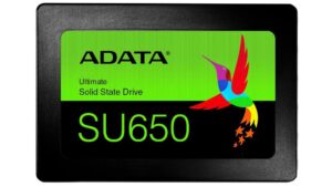 SSD|ADATA|SU650|256GB|SATA 3.0|3D NAND|Write speed 450 MBytes/sec|Read speed 520 MBytes/sec|2,5"|TBW 140 TB|MTBF 2000000 hours|ASU650SS-256GT-R
