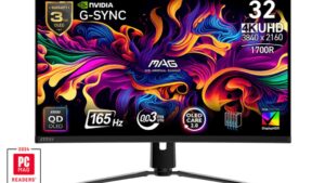 Monitor|MSI|MAG 321CUP QD-OLED|31.5"|Gaming/Curved/4K|Panel QD-OLED|3840x2160|16:9|165 Hz|0.03 ms|MAG321CUPQD-OLED