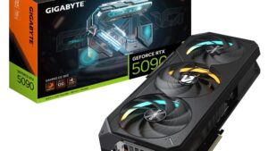 Graphics Card|GIGABYTE|NVIDIA GeForce RTX 5090|32 GB|GDDR7|512 bit|PCIE 5.0 16x|GPU 2550 MHz|Dual Slot Fansink|1xHDMI|3xDisplayPort|GV-N5090GAMINGOC-32GD