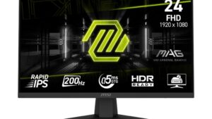 LCD Monitor|MSI|MAG 244F|23.8"|Gaming|Matte|Panel IPS|1920x1080|16:9|200Hz|0.5 ms|Colour Black|MAG244F