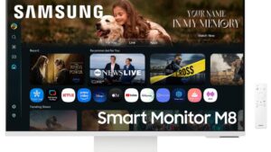 LCD Monitor|SAMSUNG|LS32FM801UUXDU|32"|Smart/4K|Panel VA|3840x2160|16:9|60 Hz|4 ms|Colour White|LS32FM801UUXDU