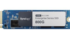 SSD|SYNOLOGY|800GB|M.2|NVMe|Write speed 1000 MBytes/sec|Read speed 3000 MBytes/sec|TBW 1400 TB|SNV5420-800G