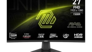 LCD Monitor|MSI|MAG 276CF E20|27"|Gaming/Curved|Panel VA|1920x1080|16:9|200 Hz|0.5 ms|MAG276CFE20