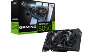 Graphics Card|MSI|NVIDIA|GeForce RTX 5050|8 GB|GDDR6|128 bit|PCI Express x16 5.0|Active|RTX50508GGAMINGOC