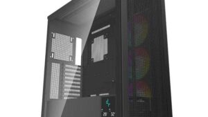 Case|DEEPCOOL|MORPHEUS|Case product features Transparent panel|Colour Black|R-MORPHEUS-BKAPA1-G-1