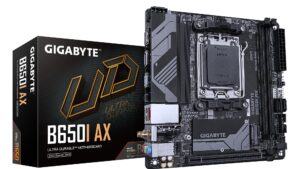 Mainboard|GIGABYTE|AMD B650|SAM5|Mini-ITX|Memory DDR5|Memory slots 2|B650IAX1.1
