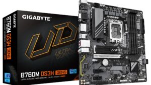 Mainboard|GIGABYTE|Intel B760 Express|LGA1700|Micro-ATX|Memory DDR5|Memory slots 4|B760MDS3HGEN5
