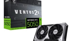 Graphics Card|MSI|NVIDIA|GeForce RTX 5050|8 GB|GDDR6|128 bit|PCI Express x16 5.0|Active|RTX50508GVENTUS2XOC