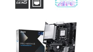 Mainboard|MSI|Intel H810|LGA1851|Micro-ATX|Memory DDR5|Memory slots 2|PROH810M-B