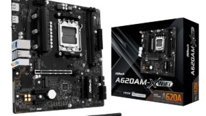 Mainboard|ASROCK|AMD A620|SAM5|Micro-ATX|Memory DDR5|Memory slots 2|A620AM-XWIFI