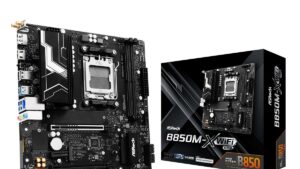 Mainboard|ASROCK|AMD B850|SAM5|Micro-ATX|Memory DDR5|Memory slots 2|B850M-XWIFIR2.0