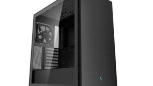 Case|DEEPCOOL|CH510|MiniTower|Case product features Transparent panel|Not included|Colour Black|R-CH510-BKNNE1-G-1