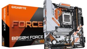 Mainboard|GIGABYTE|AMD B850|SAM5|Micro-ATX|Memory DDR5|Memory slots 2|B850MFORCE
