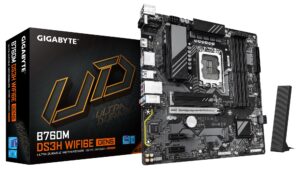 Mainboard|GIGABYTE|Intel B760 Express|LGA1700|Micro-ATX|Memory DDR5|Memory slots 4|B760MDS3HWF6EGEN5