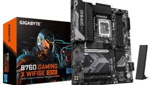 Mainboard|GIGABYTE|Intel B760 Express|LGA1700|ATX|Memory DDR5|B760GXWF6EGEN5