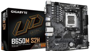 Mainboard|GIGABYTE|AMD B650|SAM5|Micro-ATX|Memory DDR5|Memory slots 2|B650MS2H1.4