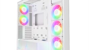 Case|ARCTIC|Xtender (White)|MidiTower|Case product features Transparent panel|Not included|Colour White|ACPCC00014A