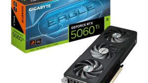 Graphics Card|GIGABYTE|NVIDIA|GeForce RTX 5060 Ti|2617 MHz|16 GB|GDDR7|128 bit|PCI Express 5.0|Active|GV-N506TEAGLEMAXOC-16GD