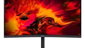 LCD Monitor|ACER|27 "|2560 x 1440 pixels|Quad HD|Native aspect ratio 16:9|LED|Curved|UM.HX3EE.207