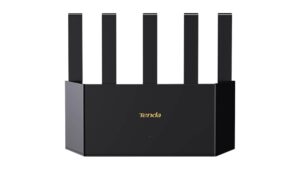 Wireless Router|TENDA|1500 Mbps|Wi-Fi 6|IEEE 802.3|IEEE 802.3ab|IEEE 802.3u|IEEE 802.11a|IEEE 802.11b|IEEE 802.11g|IEEE 802.11n|IEEE 802.11ac|IEEE 802.11ax|3x10/100/1000M|1x10/100/1000M|Number of antennas 5|TX2LPRO