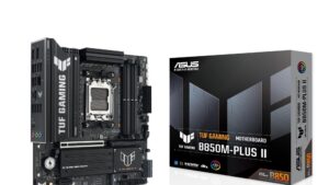 Mainboard|ASUS|AMD B850|SAM5|Micro-ATX|Memory DDR5|Memory slots 4|TUFGAMINGB850M-PLUSII