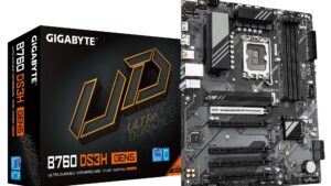 Mainboard|GIGABYTE|Intel B760 Express|LGA1700|ATX|Memory DDR5|Memory slots 4|B760DS3HGEN5