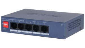 Switch|DAHUA|DH-CS4005-4ET1GT-36|Type L2|PoE ports 4|40 Watts|CS4005-4ET1GT-36